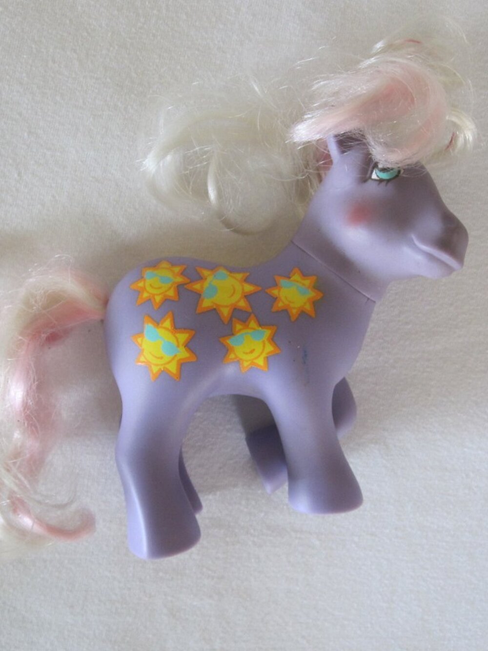 1984 MLP My Little Pony Figure: Shoreline Sunshine